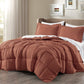 Peachskin Microfiber Down Alternative Comforter Set