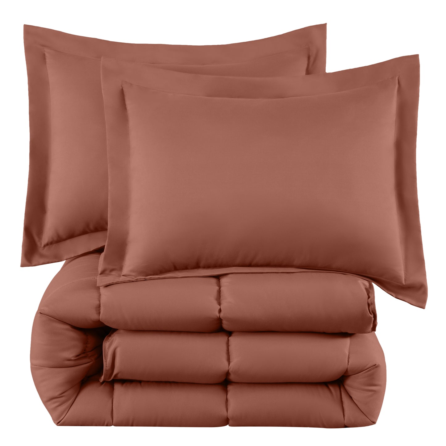 Peachskin Microfiber Down Alternative Comforter Set