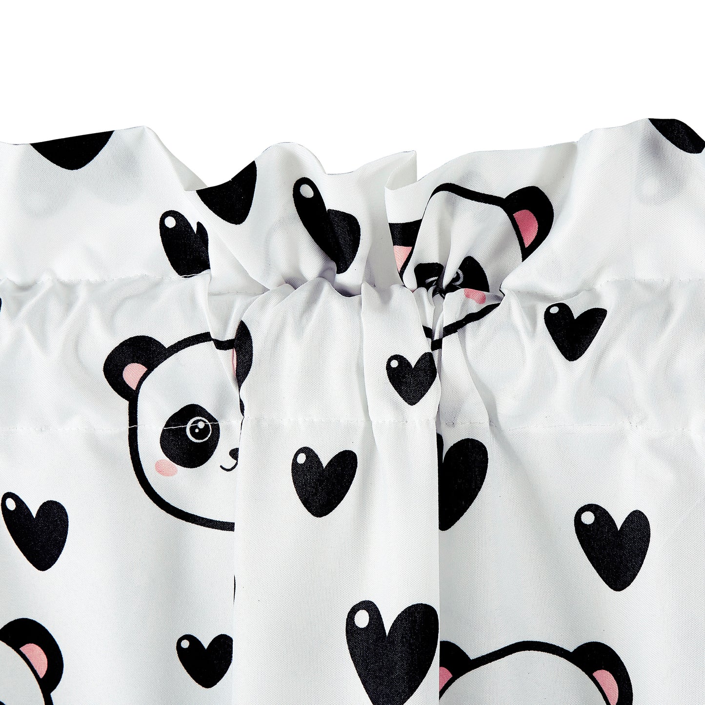 4-Piece Kids/Teens Multi-Color Printed Soft Microfiber Window Curtain Set