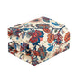 Paradise 7-Piece Multicolor Red Blue Cream Floral Printed Microfiber Comforter Set
