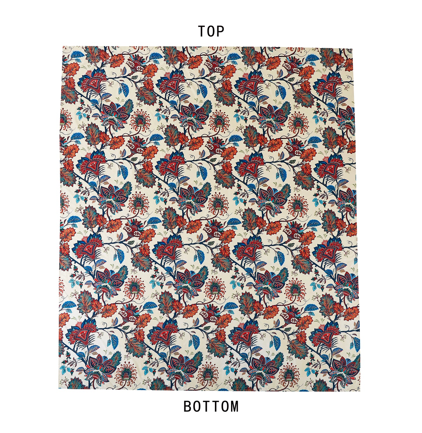 Printed Floral Microfiber Sheet Set with Deep Pocket