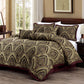 Pierre 7-Piece Medallion Paisley Jacquard Comforter Set