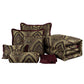 Pierre 7-Piece Medallion Paisley Jacquard Comforter Set