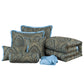 Pierre 7-Piece Medallion Paisley Jacquard Comforter Set