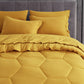 Piper Honeycomb Hexagon Stitch Bed in a Bag Comforter Set