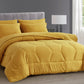 Piper Honeycomb Hexagon Stitch Bed in a Bag Comforter Set