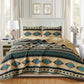 Prescott 3-Piece Southwestern Tribal Multi-color Bedspread Set