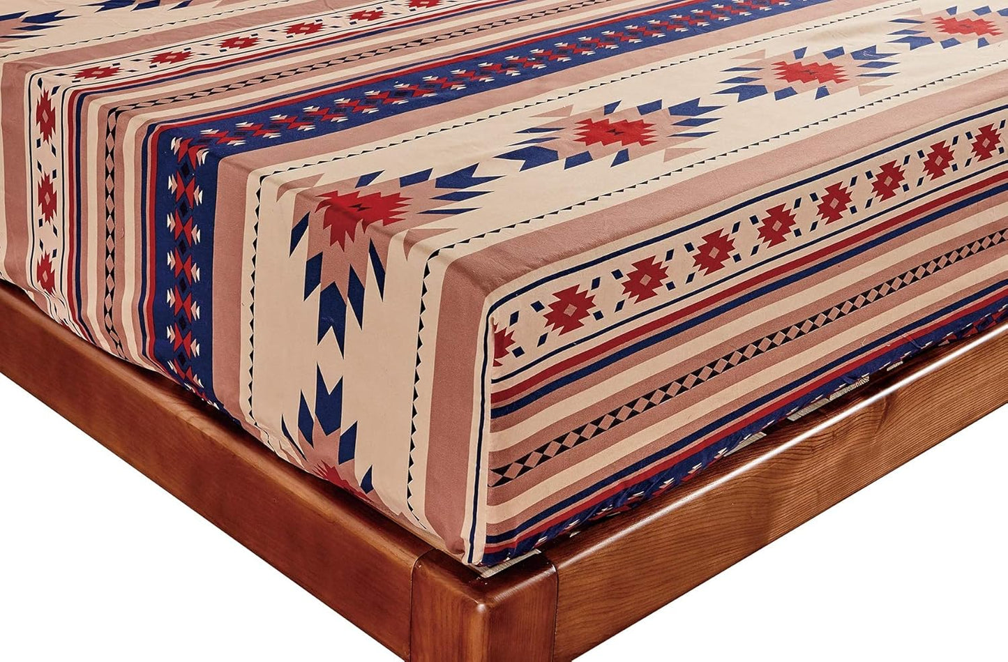 Prescott 4-Piece Southwestern Tribal Multi-Color Sheet Set