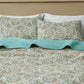2/3-Piece Printed Lightweight Reversible Stone Washed Cotton Quilt Set