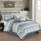 Lodge Inspired 7-Piece Printed Microfiber Comforter Set