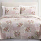 2/3-Piece Printed Lightweight Reversible Stone Washed Cotton Quilt Set
