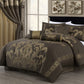 Royale 7-Piece Jacquard Woven Floral Comforter Set