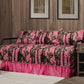 Salem Cabin Lodge Forest Woods Camouflage Quilt Set