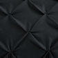 10-Piece Bed in a Bag Pintuck Design Comforter Set - Soft Microfiber Bedding with Sheets, Shams & Decorative Pillow