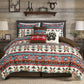 Lodge Inspired 7-Piece Printed Microfiber Comforter Set