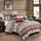 Lodge Inspired 7-Piece Printed Microfiber Comforter Set