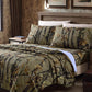 Salem Cabin Lodge Forest Woods Camouflage Bed Sheet Set