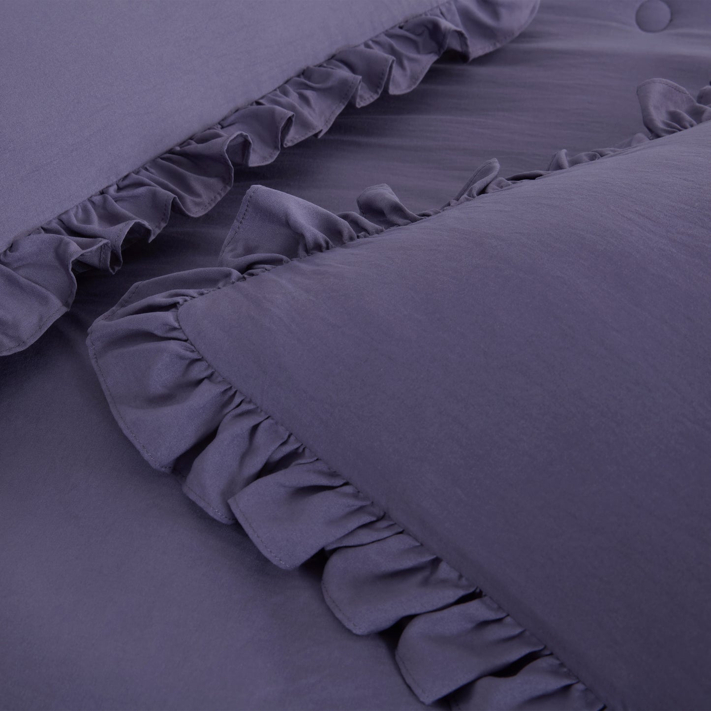 Sinclair French Country Chic Farmhouse Ruffle Skirt Bedspread Set