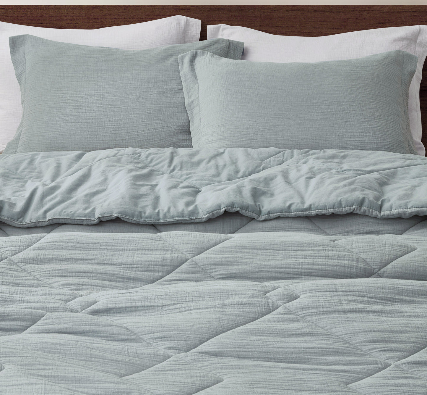 Skye 100% Cotton Gauze Lightweight Summer Thin Comforter Set