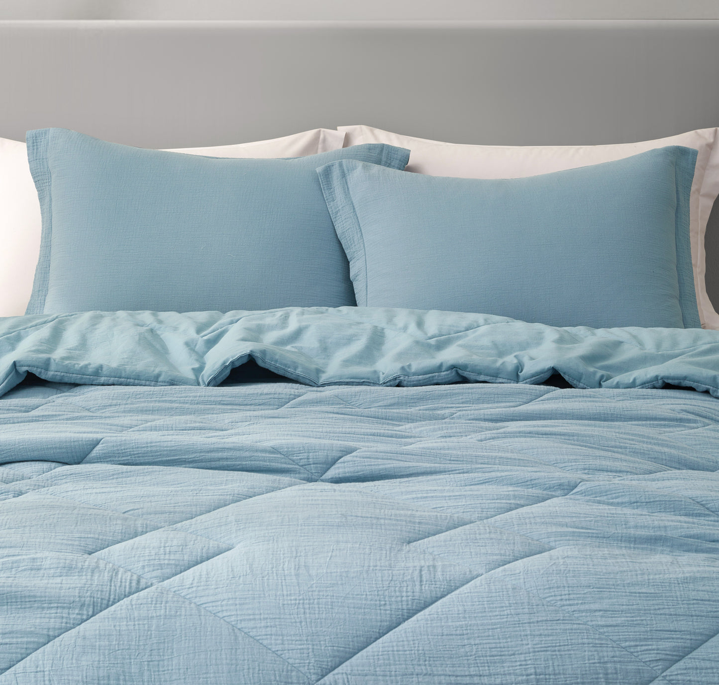 Skye 100% Cotton Gauze Lightweight Summer Thin Comforter Set