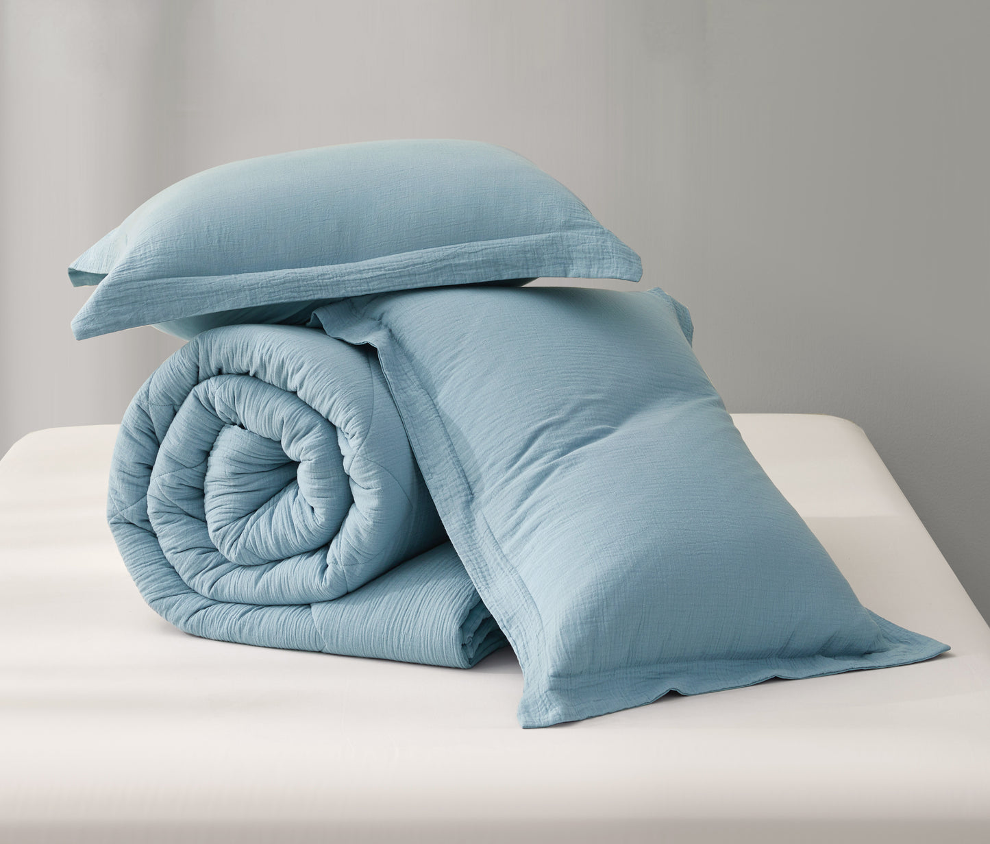 Skye 100% Cotton Gauze Lightweight Summer Thin Comforter Set