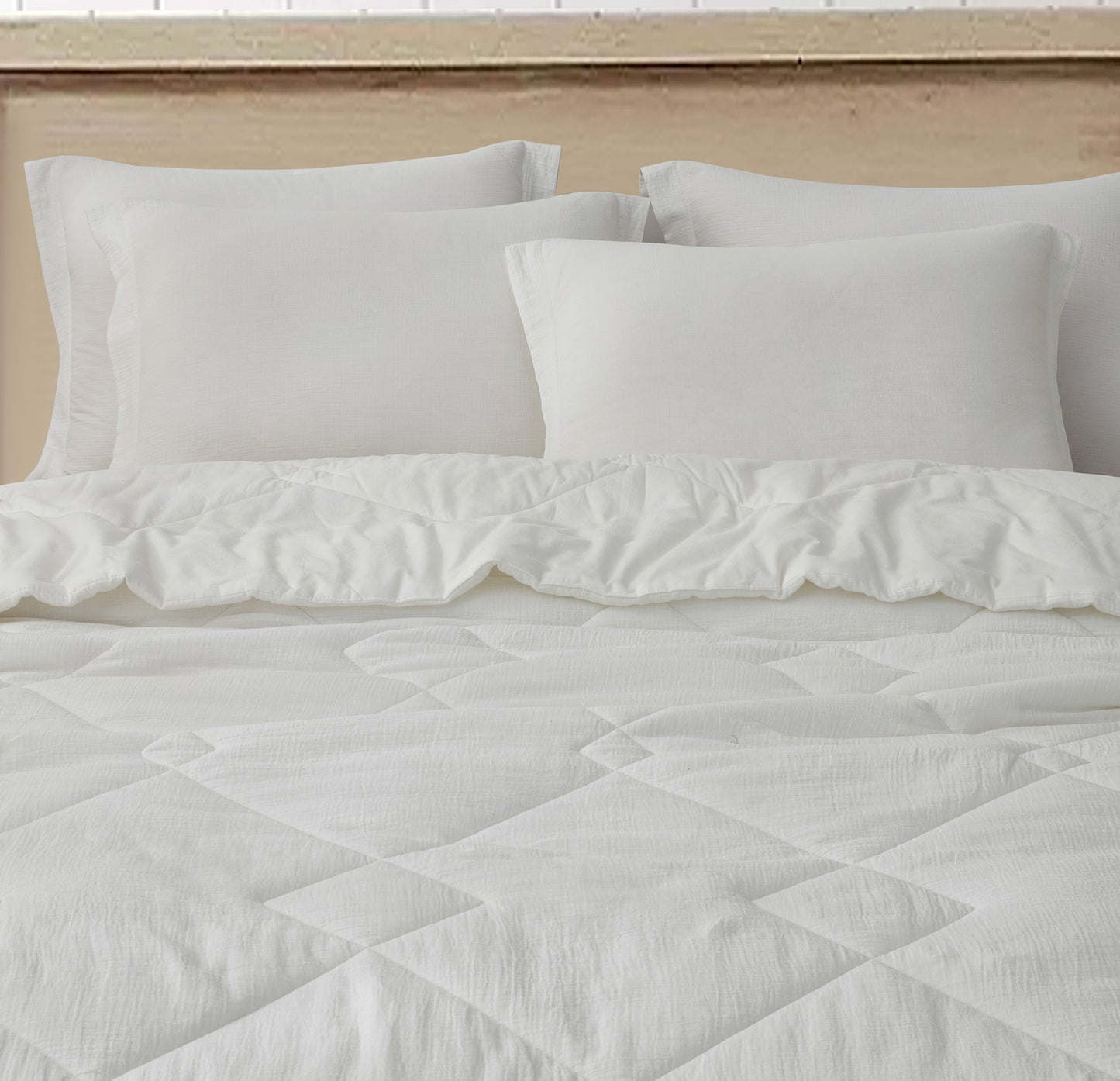 Skye 100% Cotton Gauze Lightweight Summer Thin Comforter Set