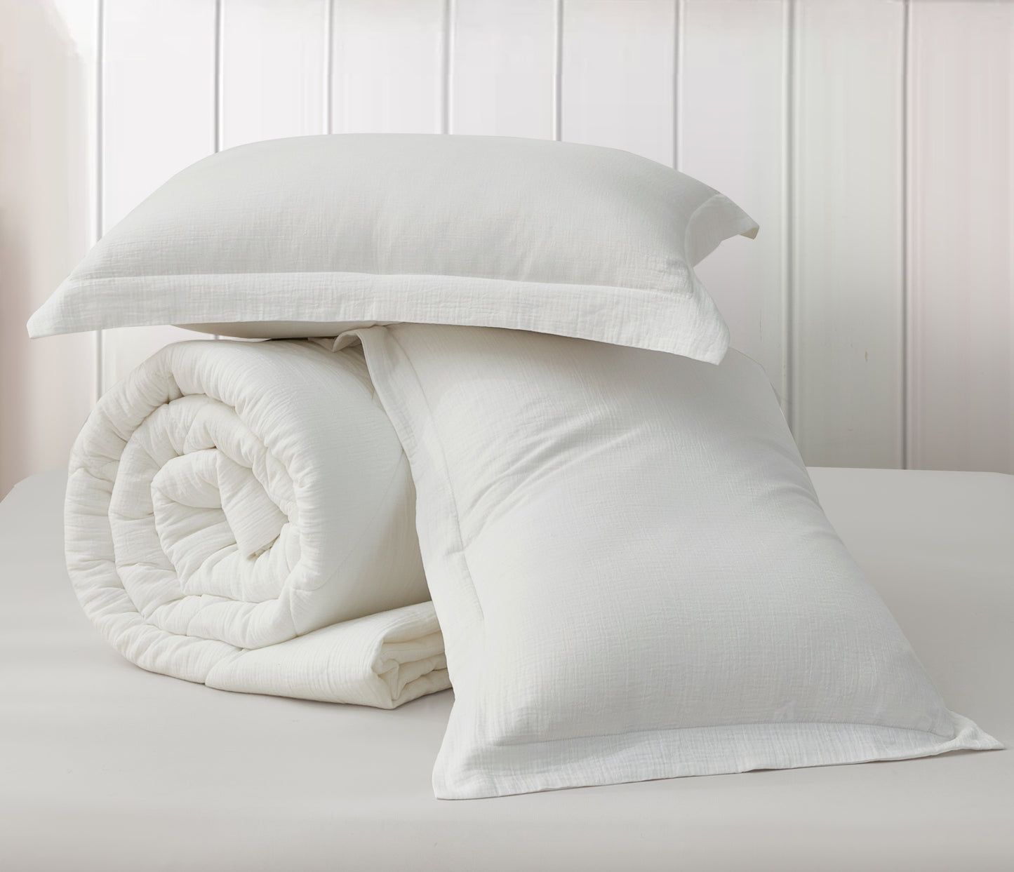 Skye 100% Cotton Gauze Lightweight Summer Thin Comforter Set