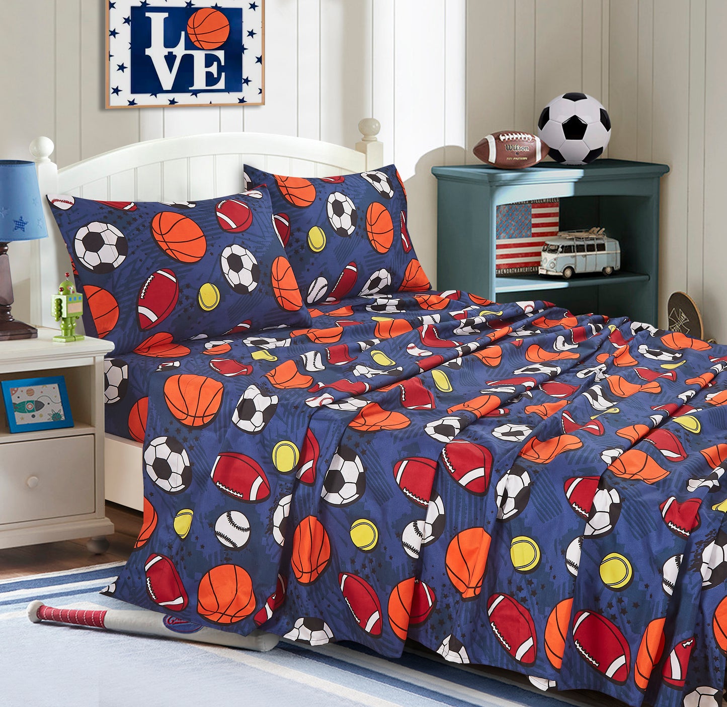 Kids/Teens Whimsical Fun Printed Soft Microfiber Sheet Set