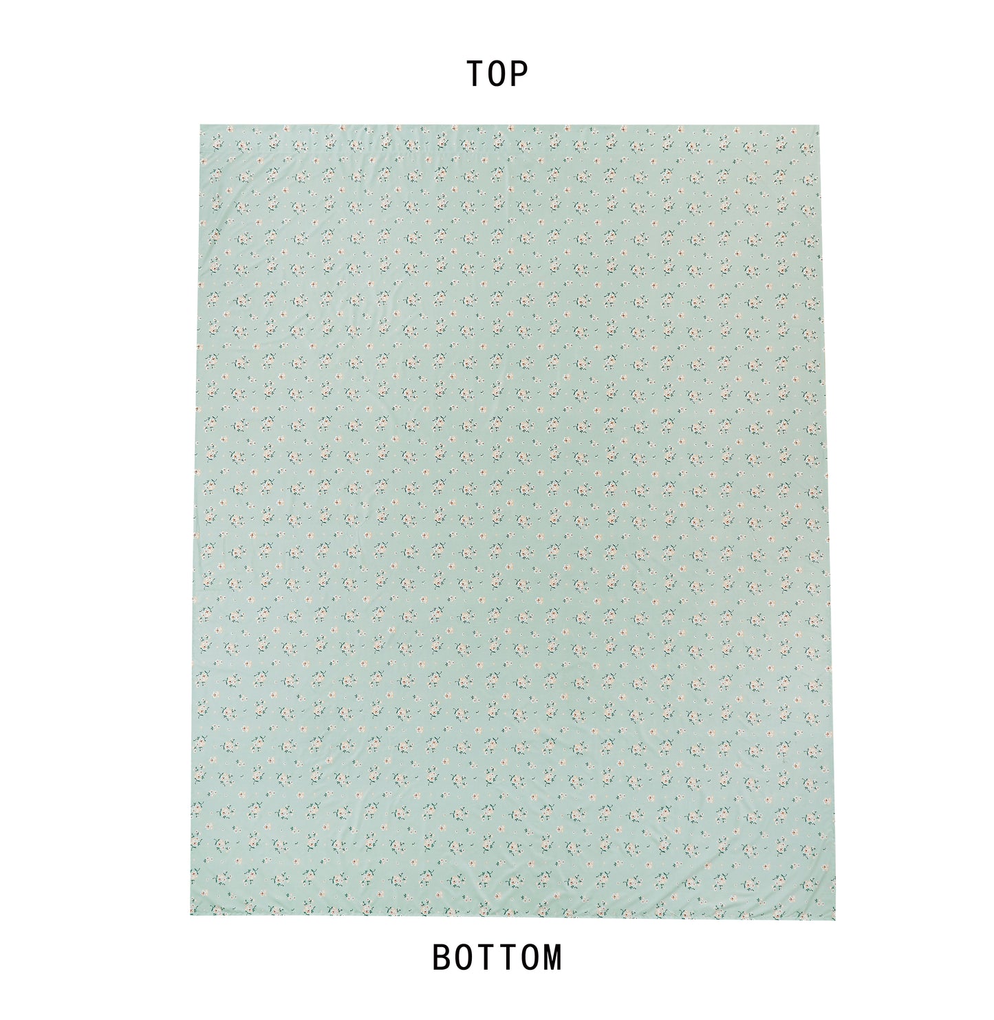 Printed Floral Microfiber Sheet Set with Deep Pocket