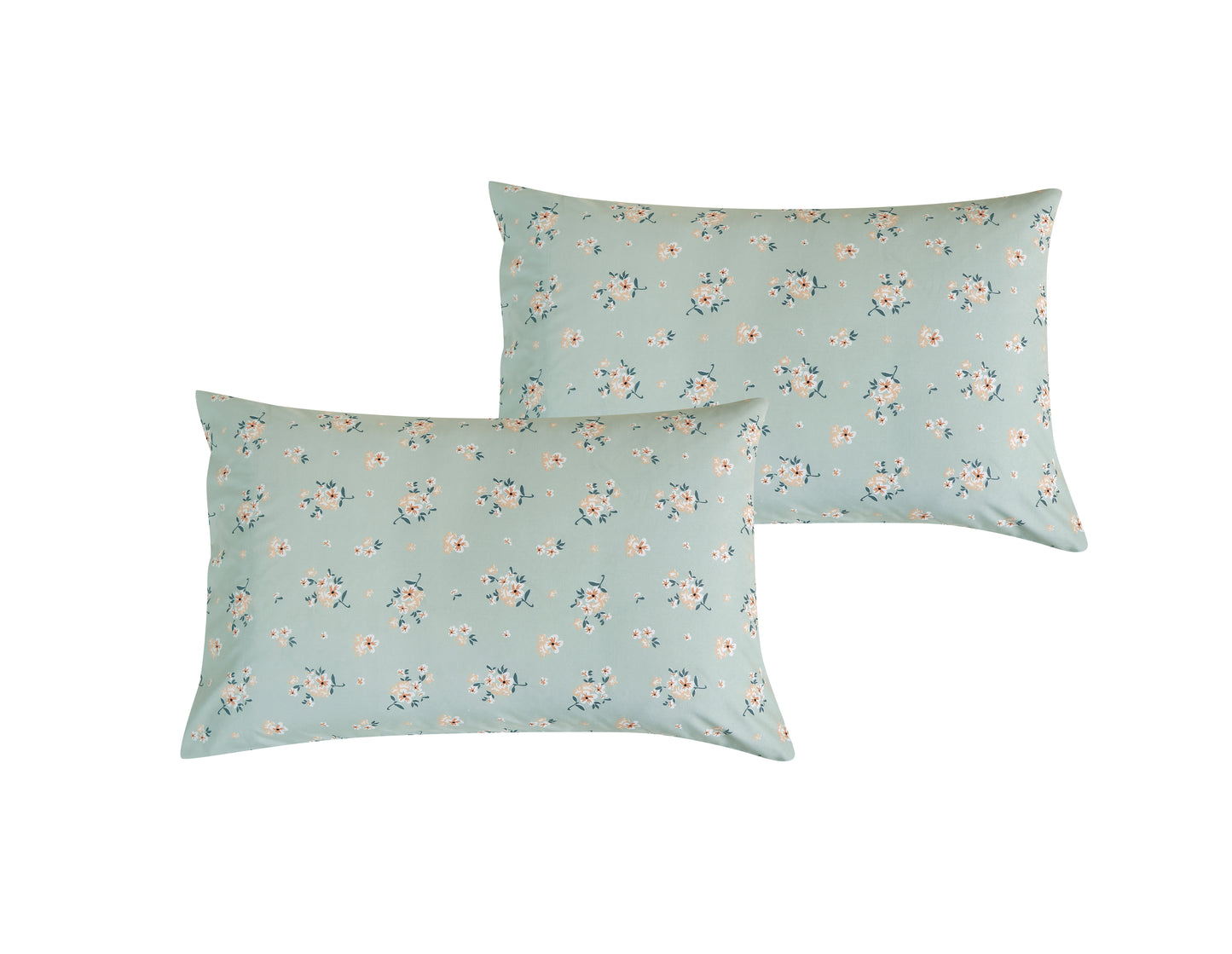 Printed Floral Microfiber Sheet Set with Deep Pocket