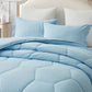 Vero 3-Piece Honeycomb Hexagon Microfiber Comforter Set