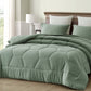 Vero 3-Piece Honeycomb Hexagon Microfiber Comforter Set