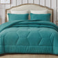 Vero 3-Piece Honeycomb Hexagon Microfiber Comforter Set