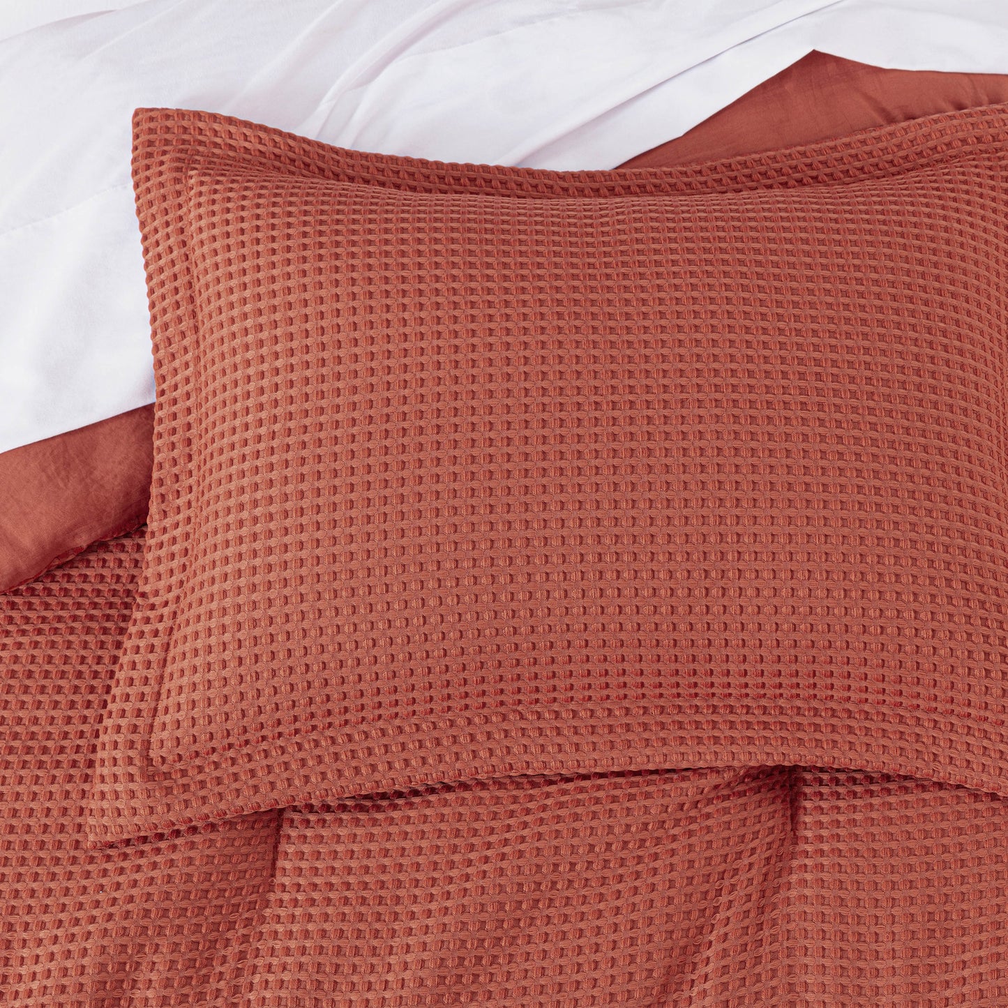 Wilmer 3-Piece Waffle Weave Comforter Set