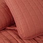 Wilmer 3-Piece Waffle Weave Textured Quilt Set