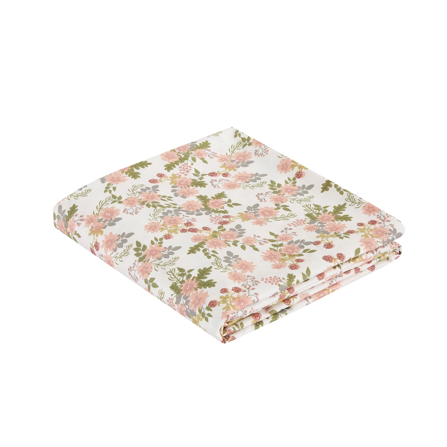 Printed Floral Microfiber Sheet Set with Deep Pocket