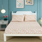 Printed Floral Microfiber Sheet Set with Deep Pocket