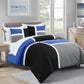 Bernard Medallion Patchwork Bed in a Bag Comforter Set