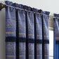 4-Piece Jacquard Window Curtain/Drape Set, Attached Sheer Backing and Valance