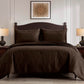 Liam Luxury Medallion Pinsonic Quilted Bed in a Bag Comforter Set