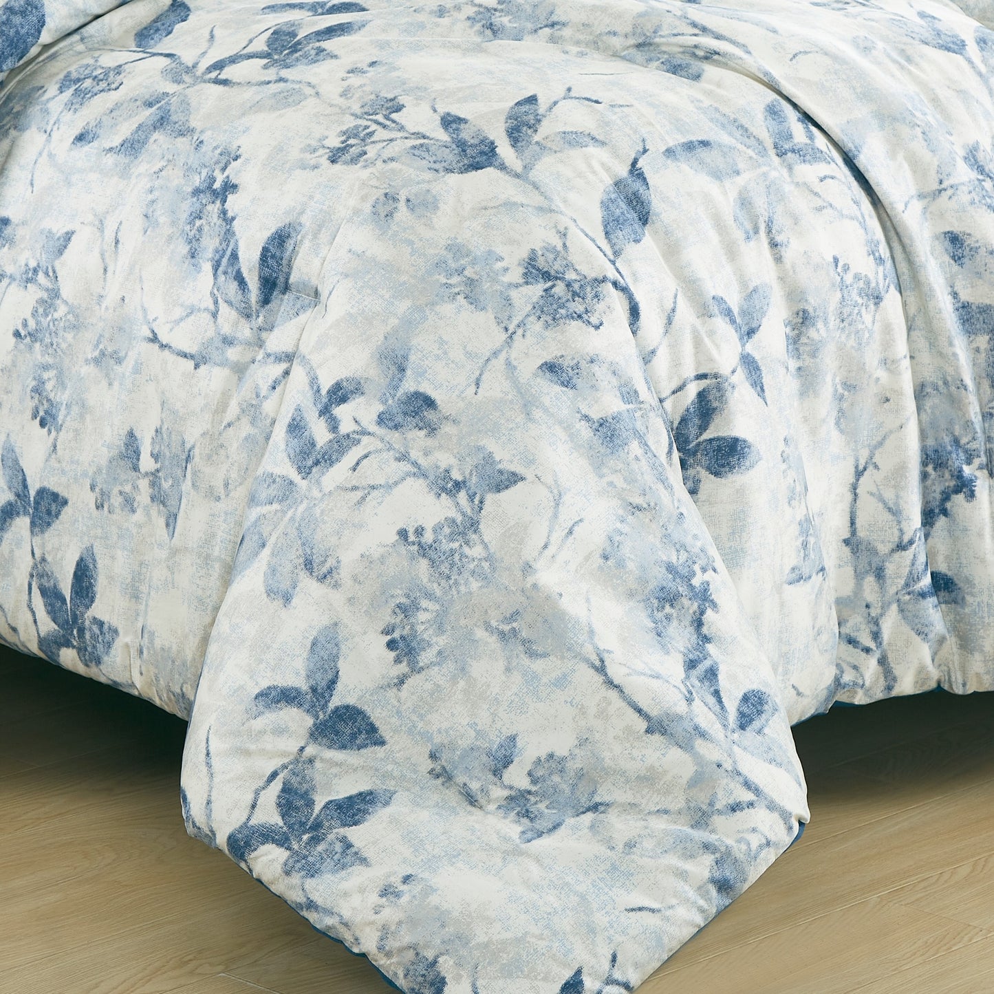 Monica Boho Tropical Floral Printed Microfiber Comforter Set