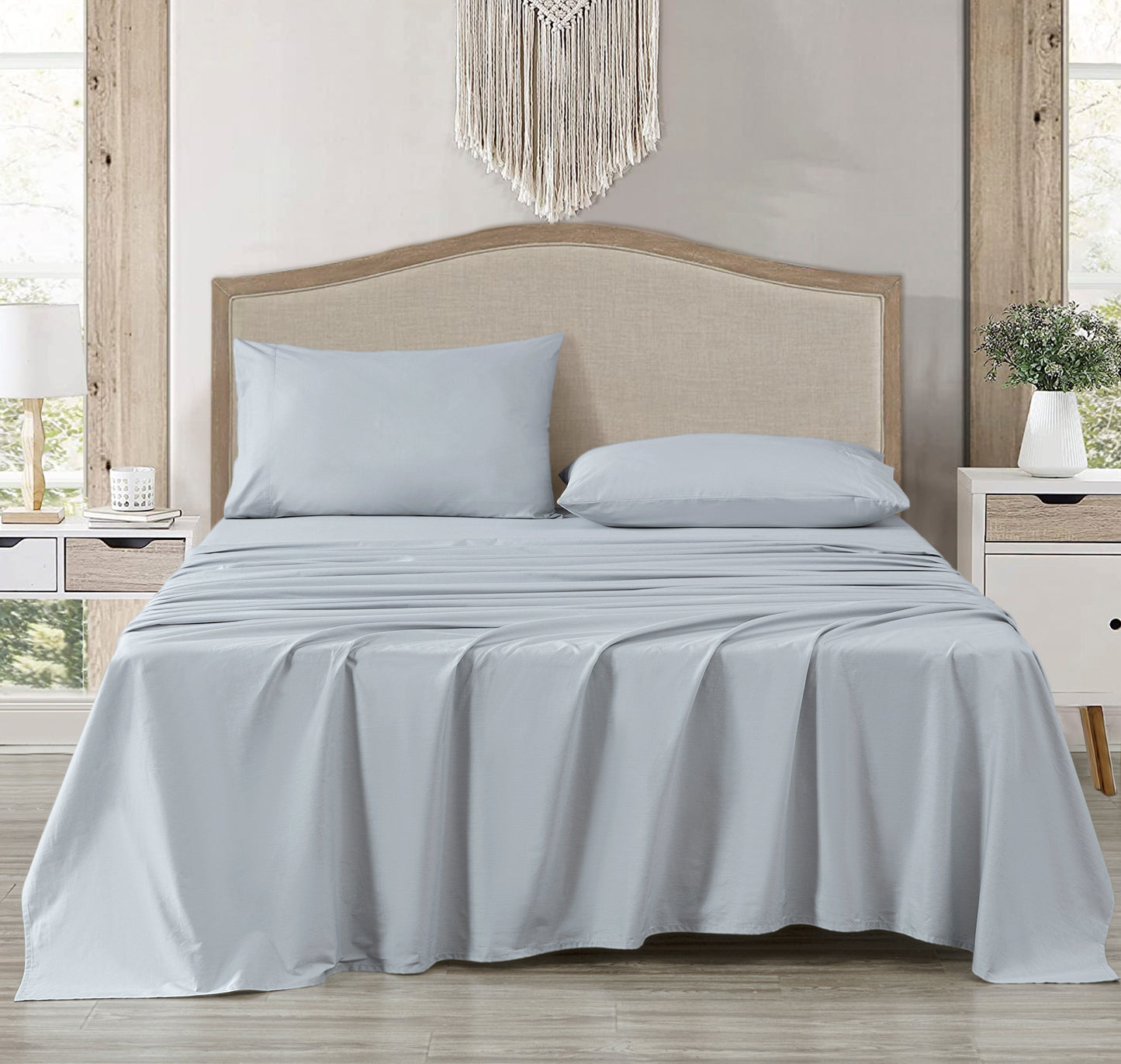 Luxury Soft Smooth Premium 250TC Cotton Twill Bed Sheet Set