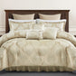 Luxury 7-Piece Traditional Jacquard Medallion Comforter Set