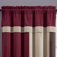 Vienna 4-piece Floral Embroidery Window Curtain Set