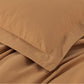 Soft Vintage Washed Cotton Duvet Cover Set with Button Closure