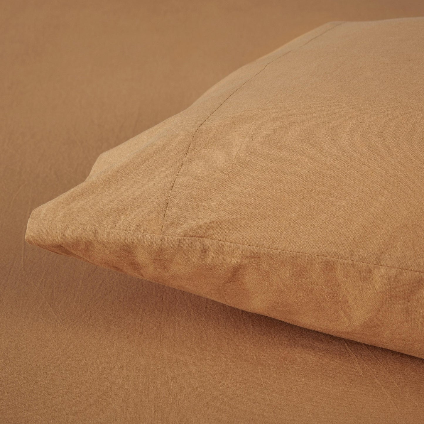 Luxury Soft Breathable Vintage Washed Cotton Bed Sheet Set