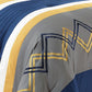 Arden 7-Piece Modern Stripe Embroidery Zigzag Comforter Set