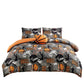 Basketball Slam Dunk Kids Microfiber Printed Comforter Set with Plush Pillow