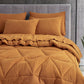 Jasper Geometric Triangle Quilted Bed in a Bag Comforter Set