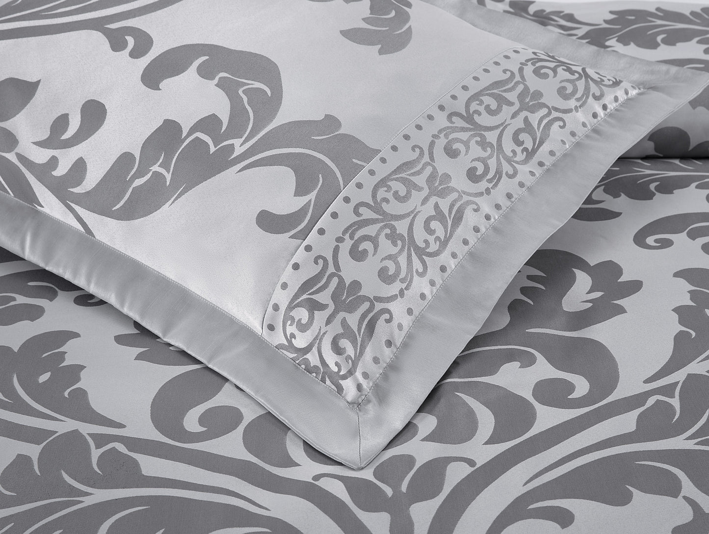 Royale 7-Piece Jacquard Woven Floral Comforter Set